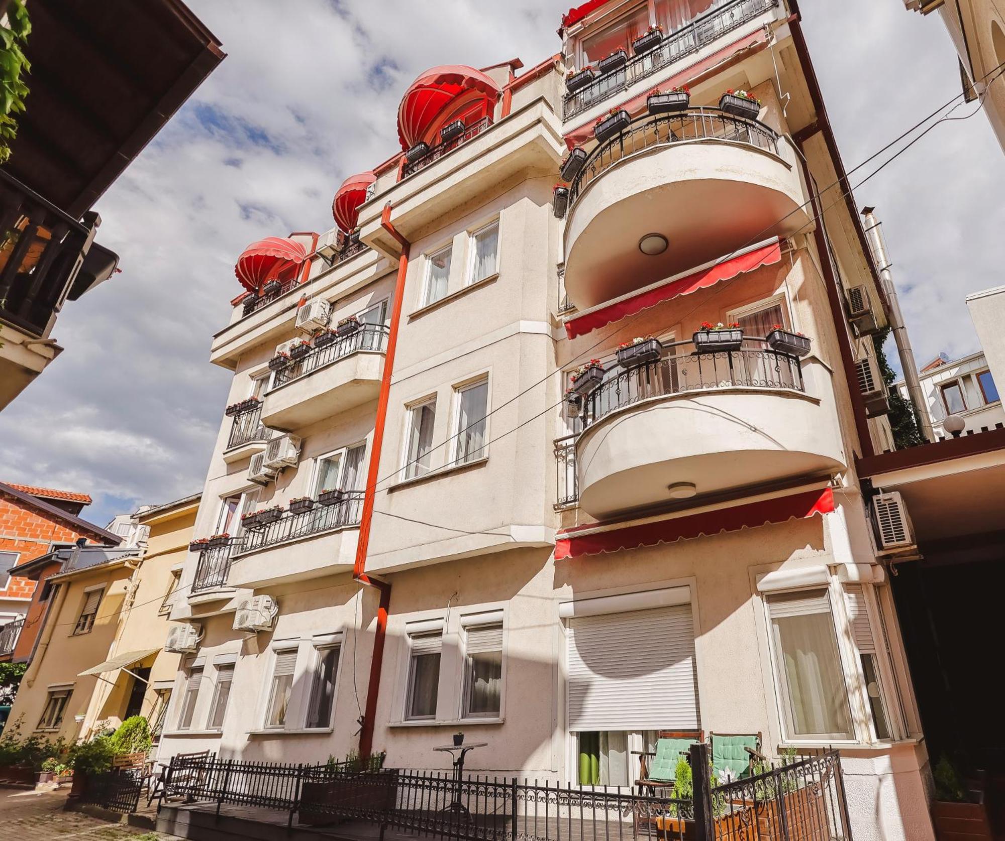 אוהריד Ammotti Hotel מראה חיצוני תמונה